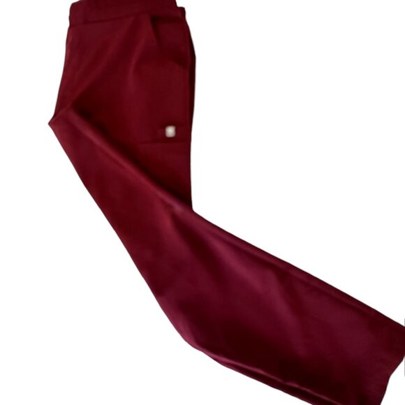 Figs Technical Collection burgundy scrub pants M - Picture 5 of 5